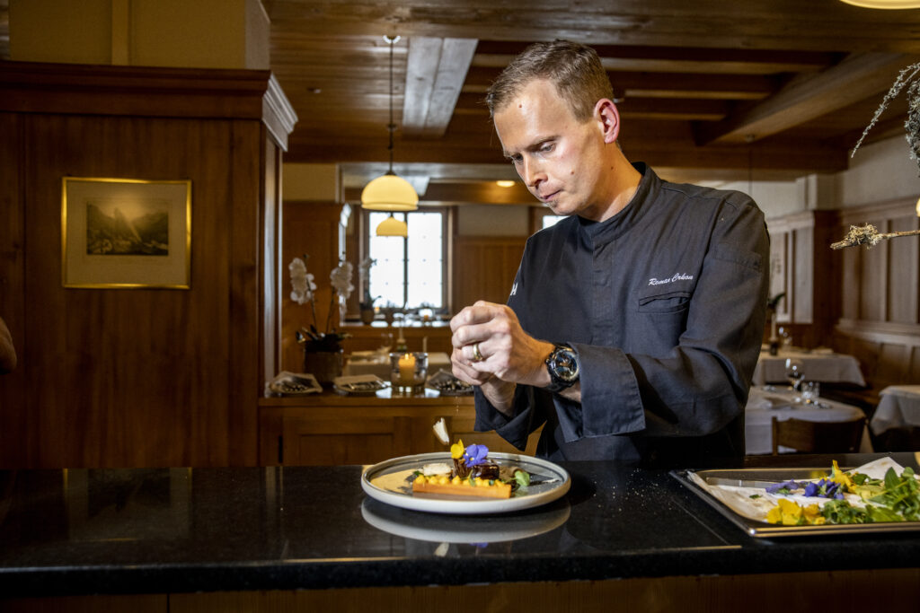 Roman Crkon im Hotel Grimsel Hospiz