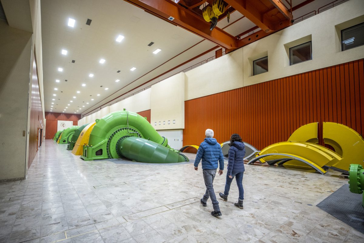 Visite guidée de la centrale du Grimsel 2
