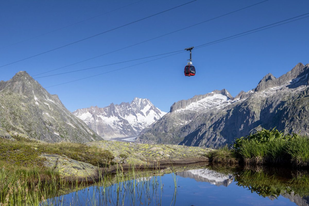 Oberaarbahn Gondelbahn KWO Grimselwelt