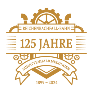Reichenbachfall-Bahn 125 Jahre Sticker